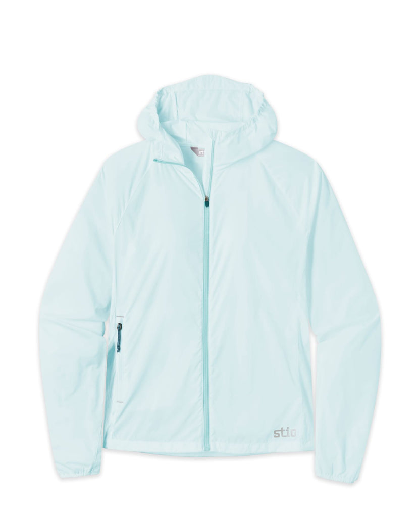 Stio Second Light Windshell Jacket Women's Mountain Shadow/Vintage Indigo M 2