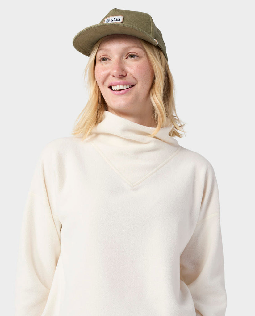 Stio Turpin Fleece Mockneck Top Women's Atmosphere Heather XX-Large 4