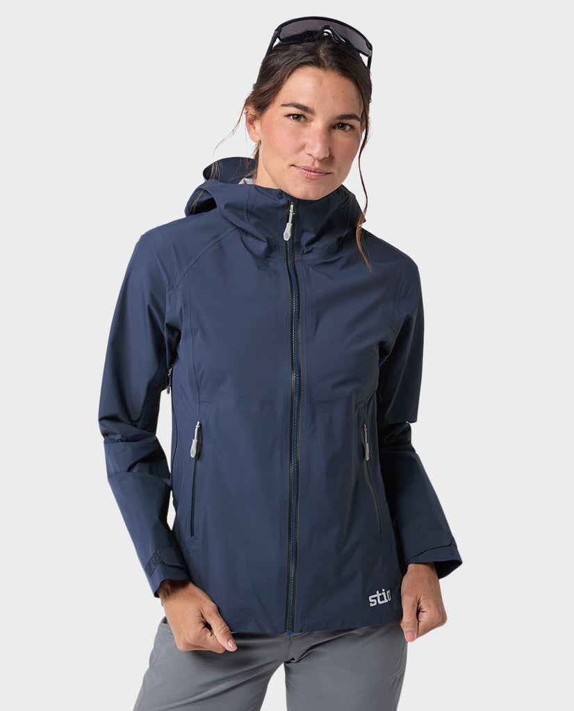 Stio Ender Hooded Jacket Blue Large 4