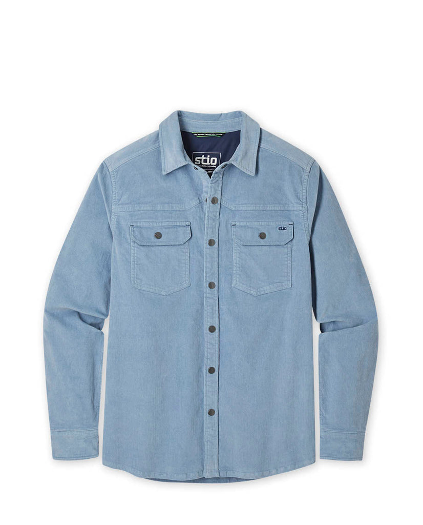 Stio Saratoga Cord Shirt Men's Lodge Beam Medium 2