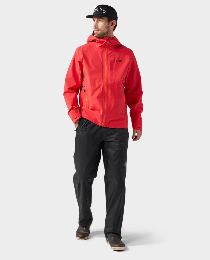 Stio Rollick Rain Pant Men's Abyss Extra Large 4