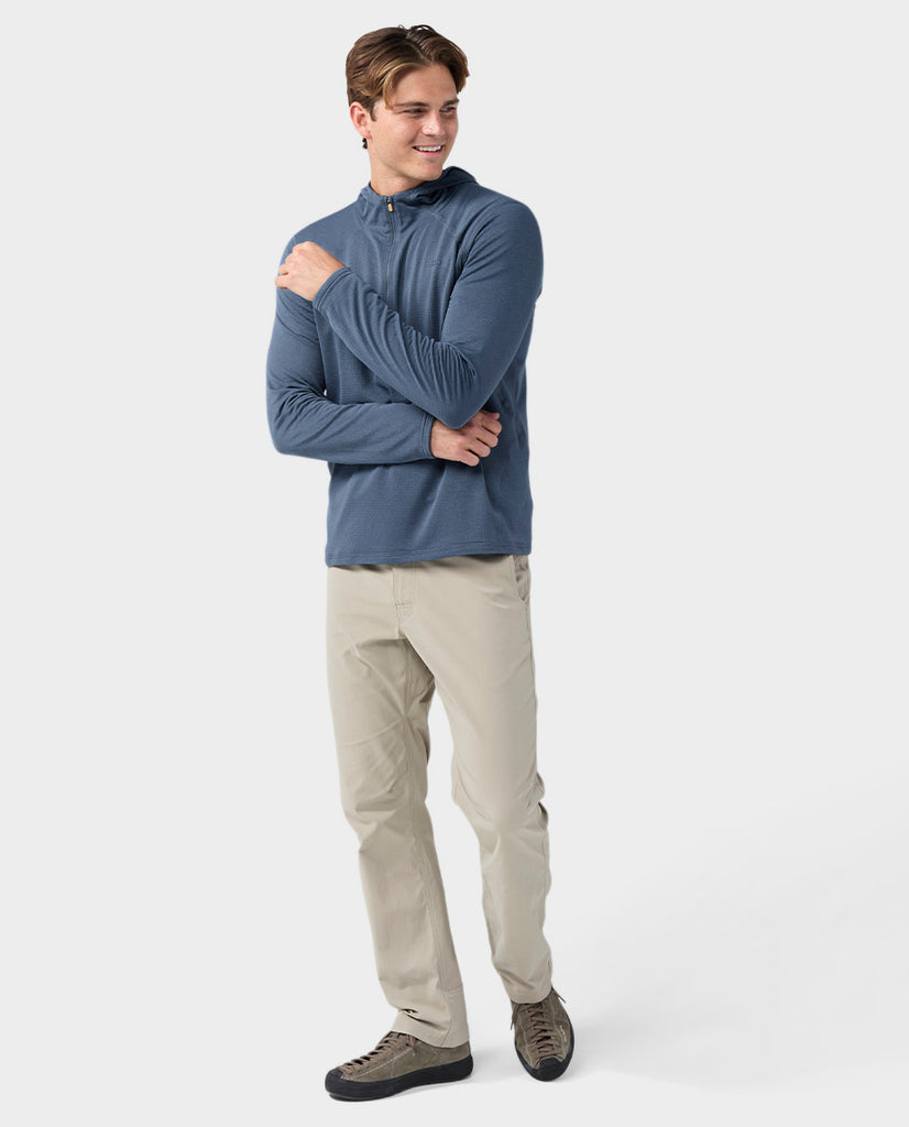 Men's Trax Power Grid Half Zip Hoodie