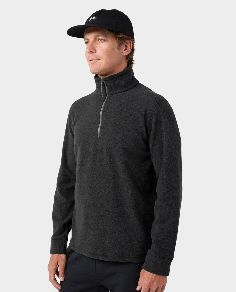 Stio Turpin Fleece Half Zip Top Abyss Extra Large 4