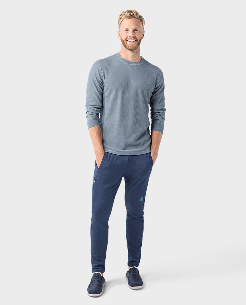 Stio Men's Glide Power Stretch Pant Abyss Heather Extra Large 4