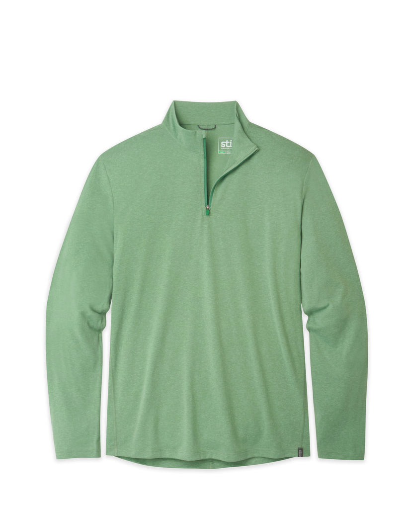 Stio Men's Divide Half Zip Top Mountain Shadow Heather Small 2