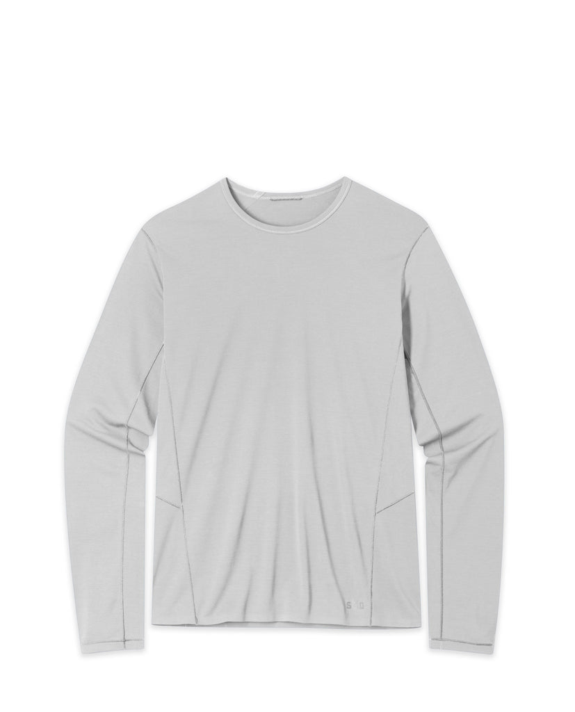 Stio Lucent Tee Shirt Long Sleeve Boundless Heather Medium 2