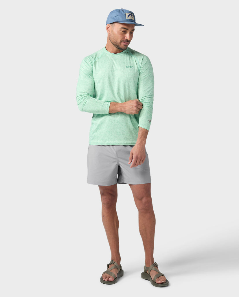 Stio Men's CFS Drifter Lined Short Mountain Shadow M 4
