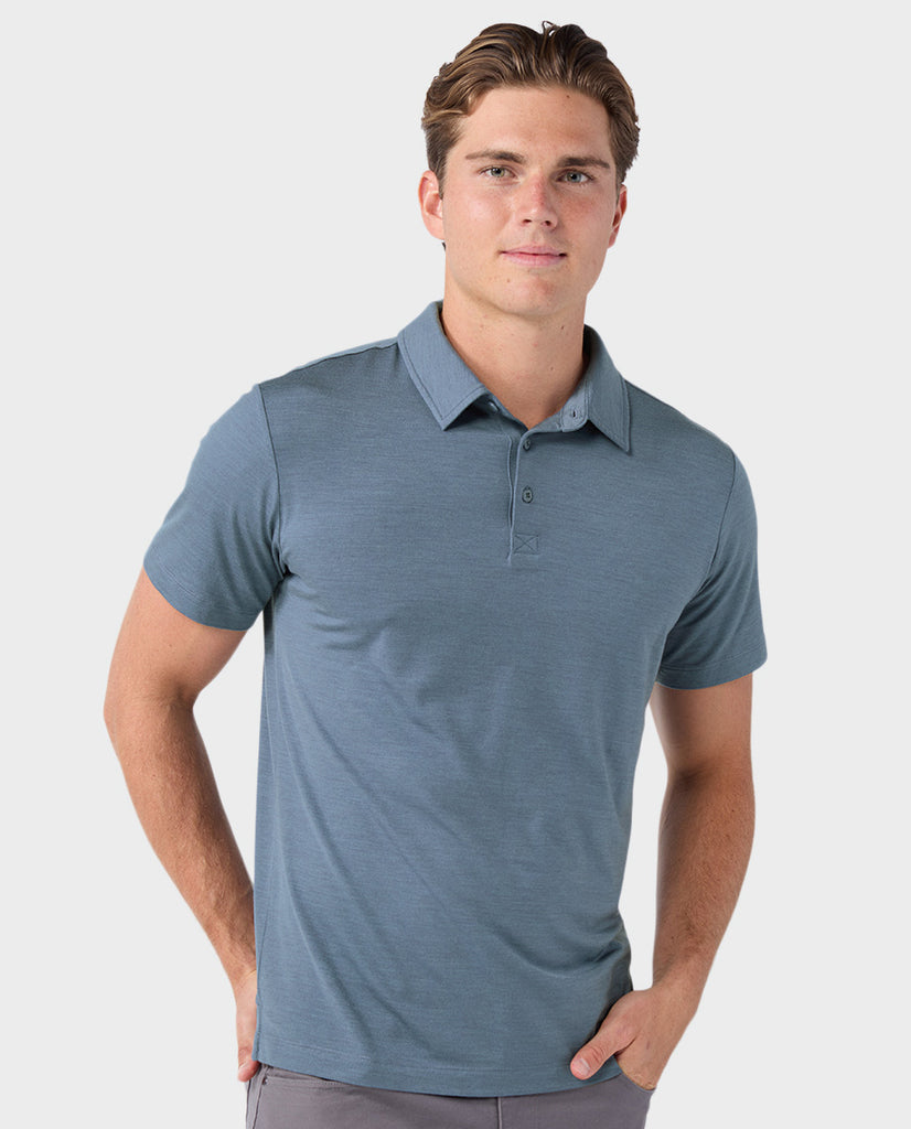 Men's Alpin Lightweight Merino Polo SS
