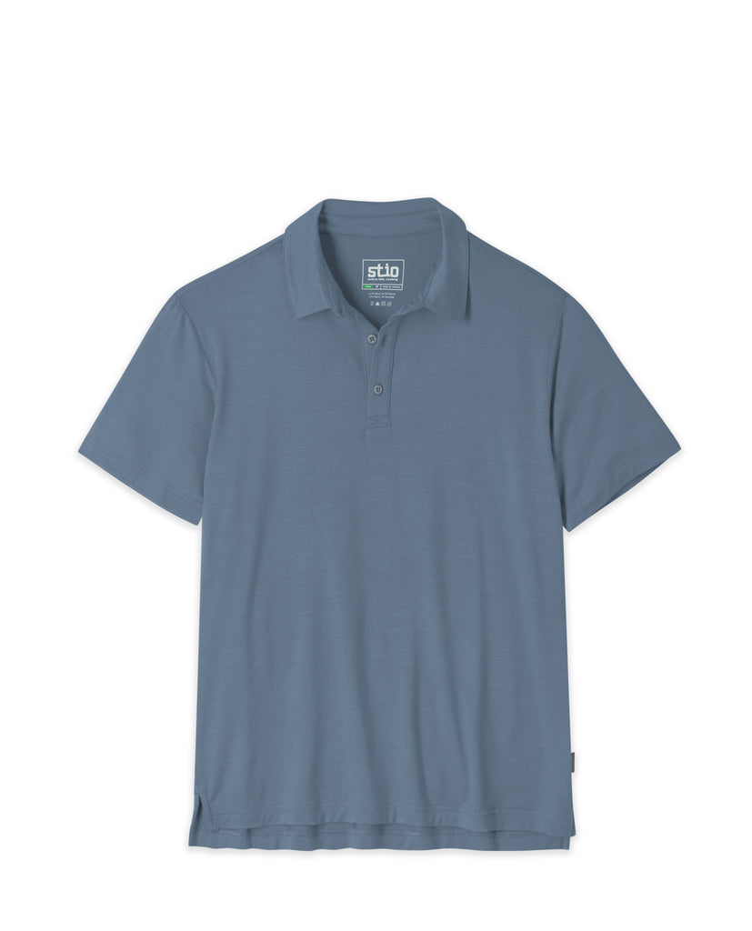 Stio Alpin Merino Polo Shirt Mountain Shadow Small 2