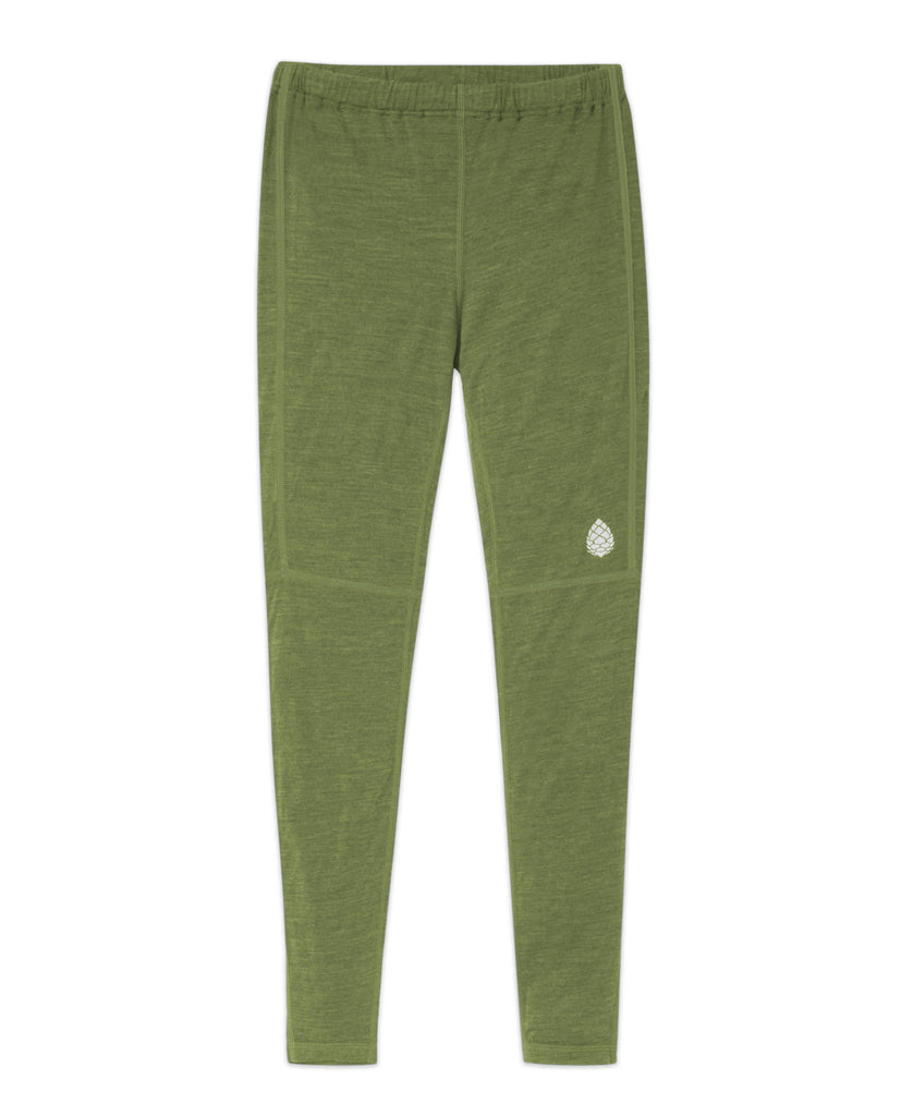 Stio Kids Basis Peakwool Lightweight Tight Pant Terrain Heather Small 4