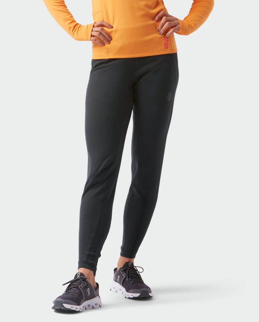 RIOJOY Women's Casual Athletic 2-Stripe Jogger Pants Drawstring Waist  Sweatpants Tracksuit Bottoms with Pockets, Black, L