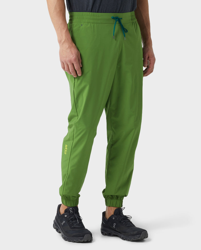 LEEy-world Men'S Pants Men's Lightweight Elastic Waist Pants Drawstring  Sweatpants with Zipper Pockets for Hiking Casual Travel Blue,L