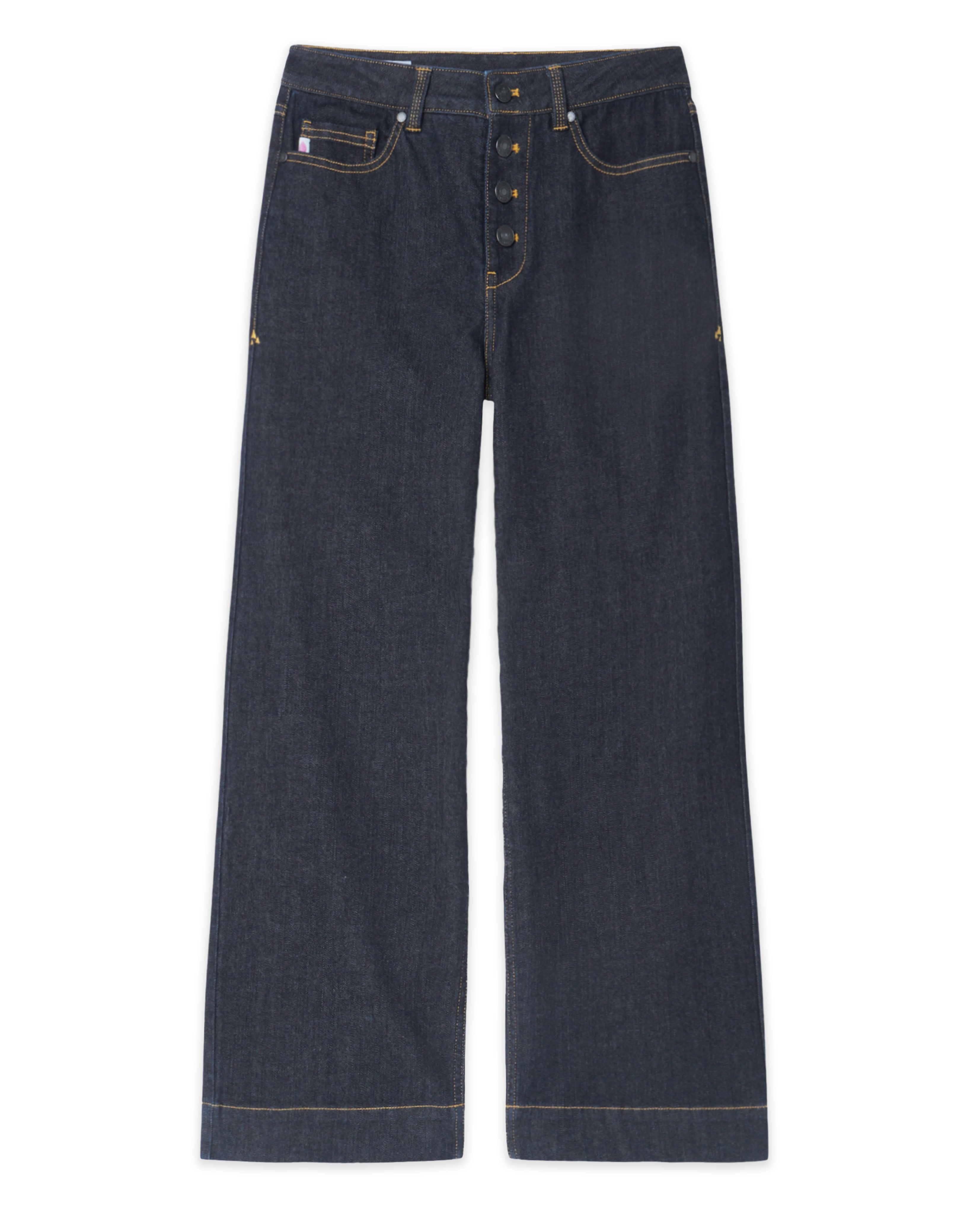 Deconstructed Exaggerated Flared Patchwork Jeans | RADPRESENT