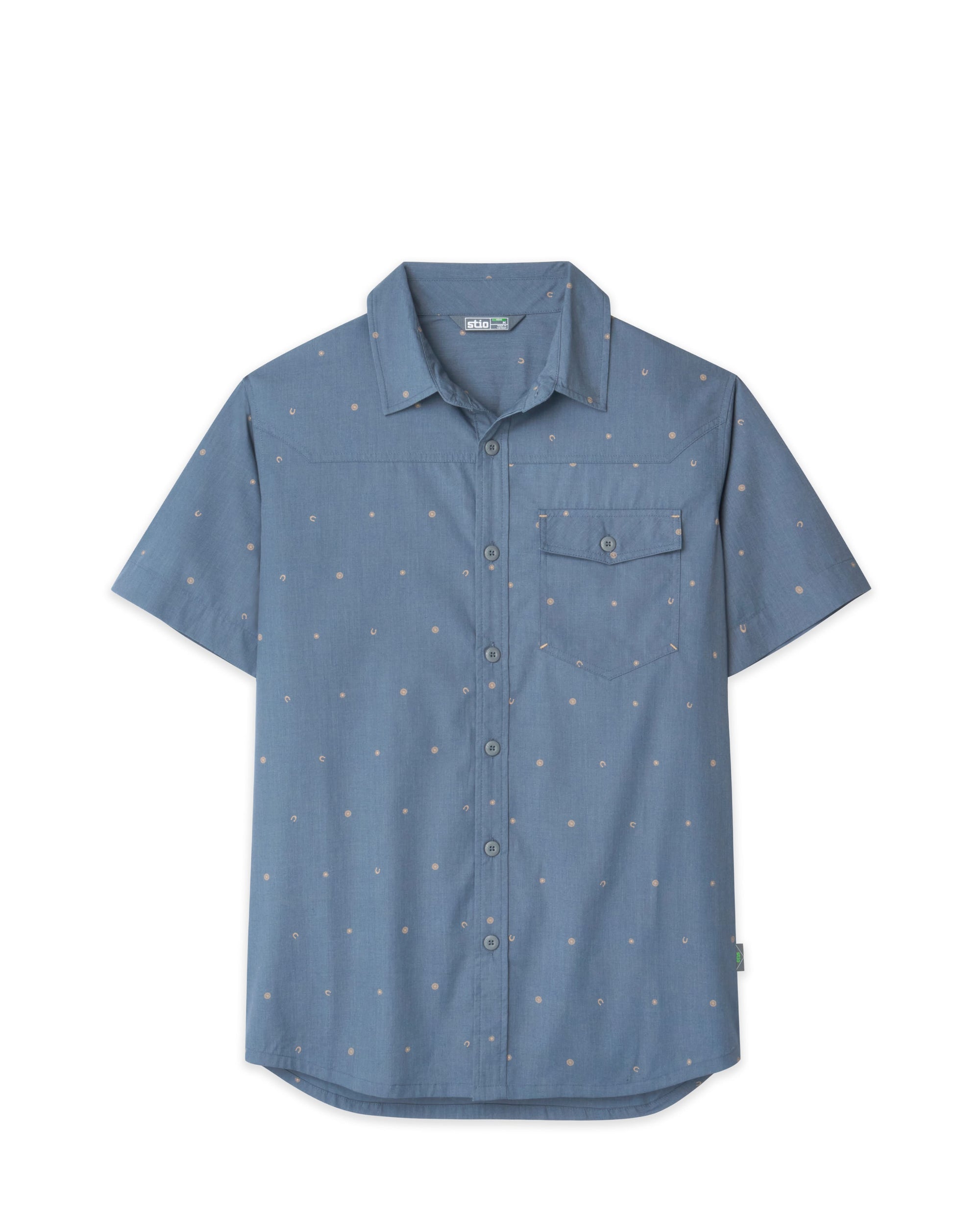 Stio Curtis Camp Shirt | Mens | Navy | XX-Large