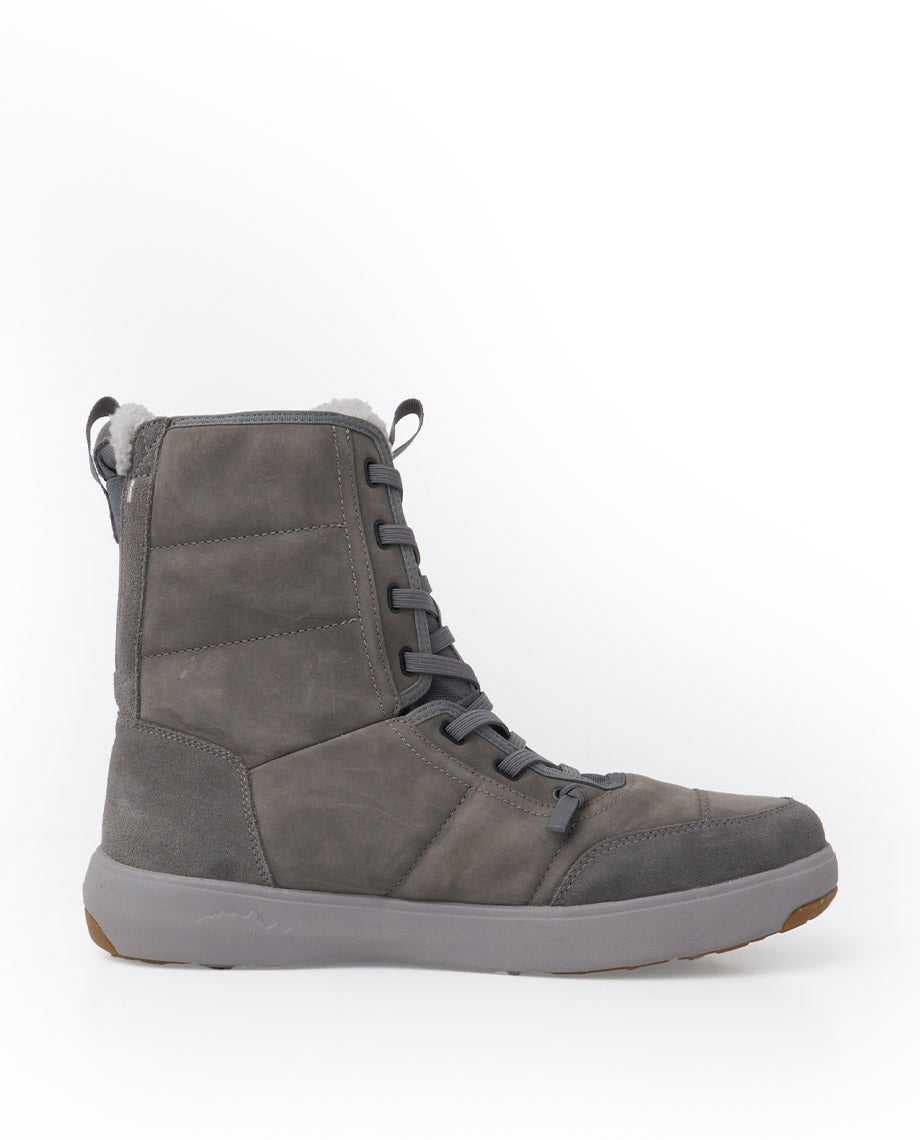 Stio Colter Mid Boots Mens 11 Gray Suede Insulated Winter 