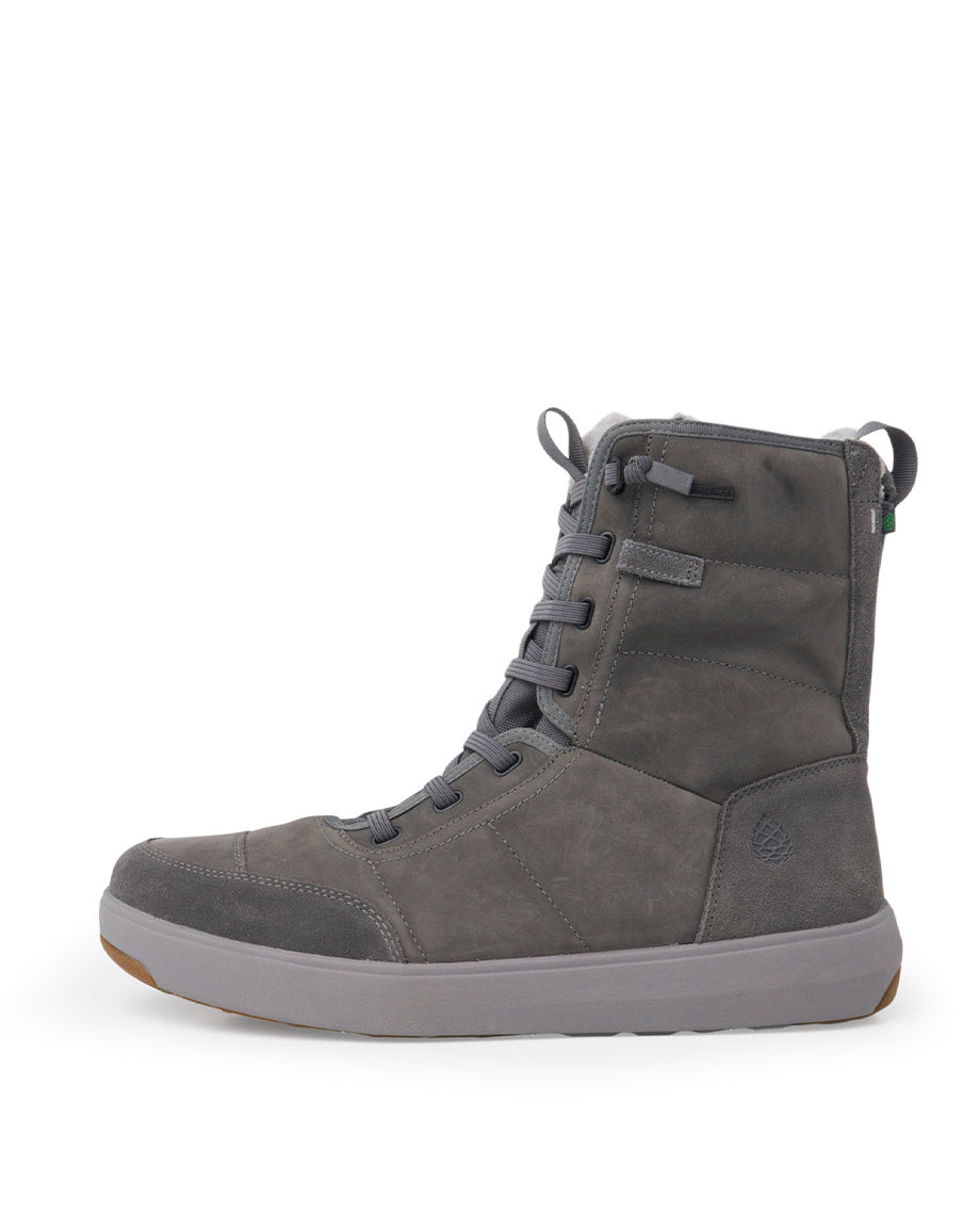 Stio Colter Boots Mens 13 Gray Suede Chelsea Insulated Fleece Lined Winter Men main image 3