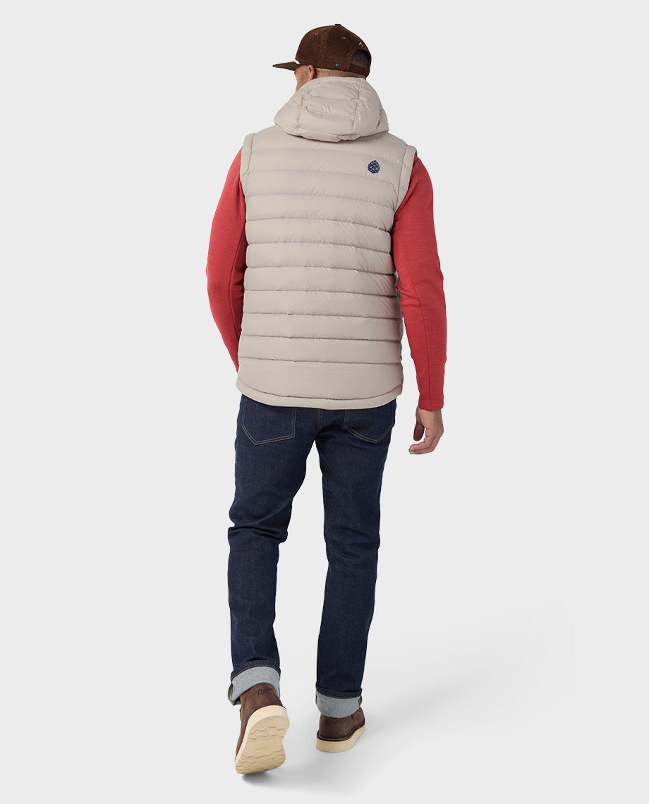 Men's Hometown Down Hooded Vest