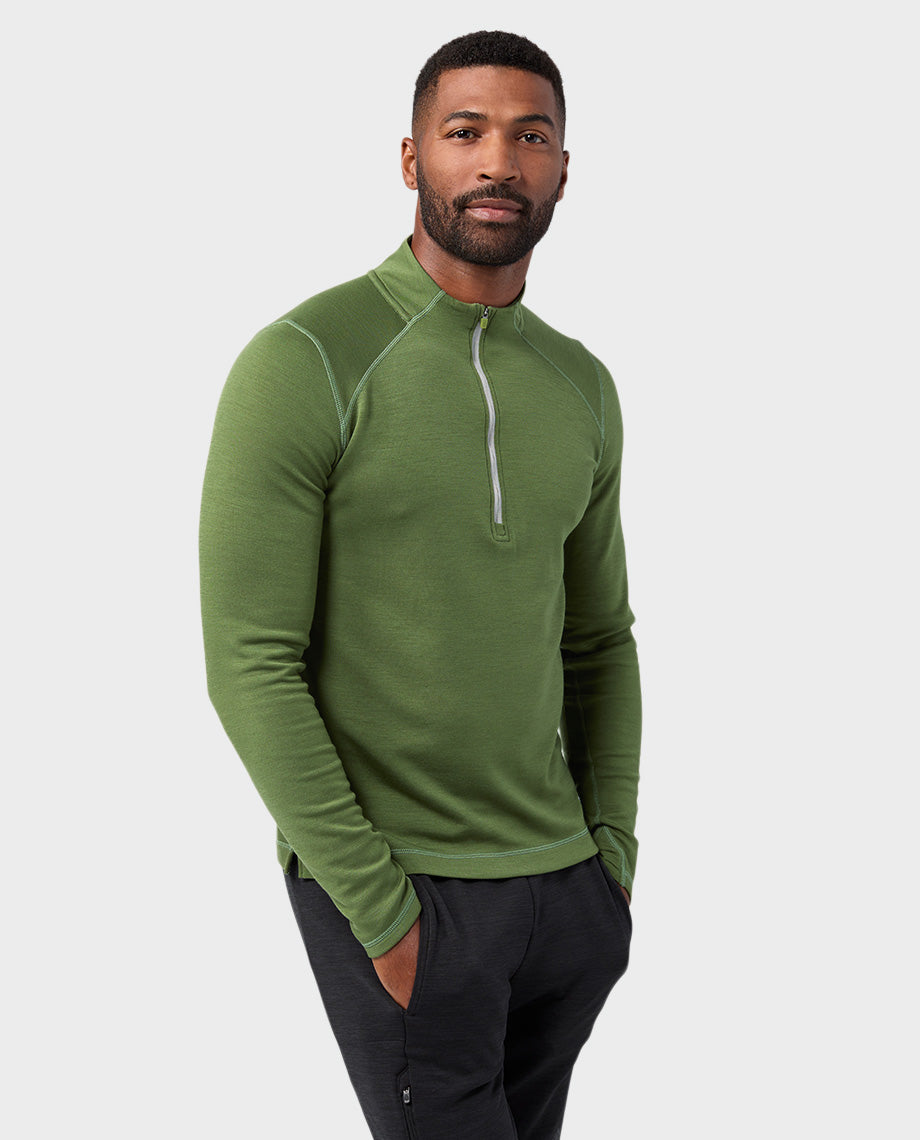 Men's Basis PeakWool Midweight Half Zip