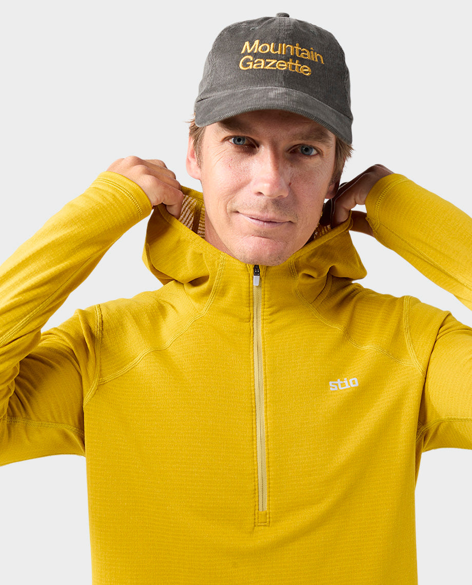 Men's Trax Power Grid Half Zip Hoodie