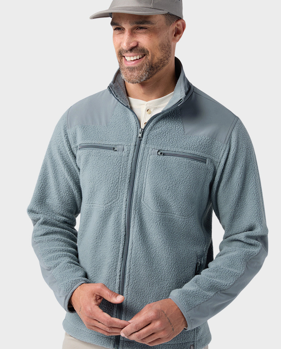jentlouis Fleece Lining Switching Zip M jentlouis Fleece Lining 