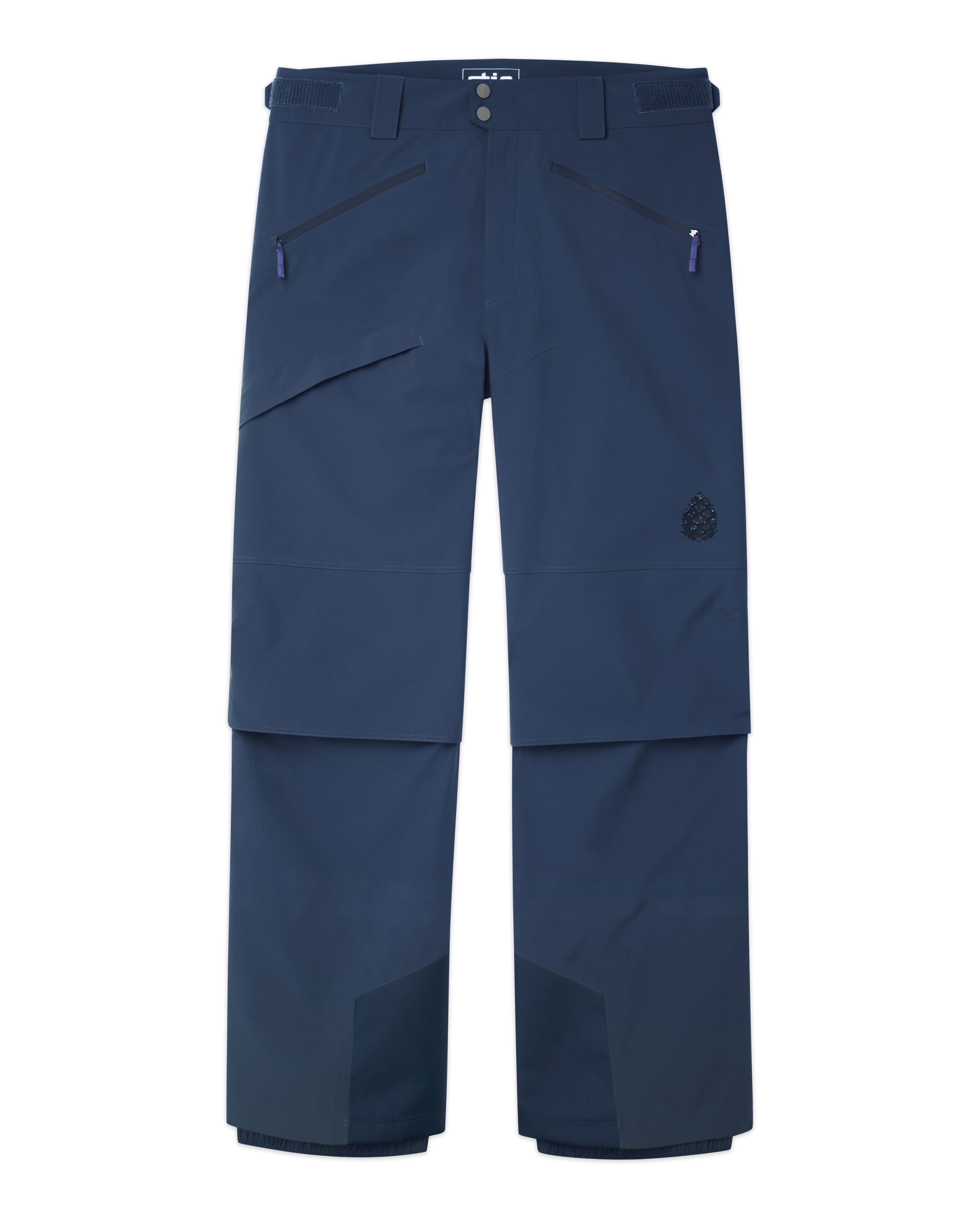 pulse men's rider ski snowboard pant Stio Men's Skyrider Pant, Size Small in Mudslide / Chipmunk