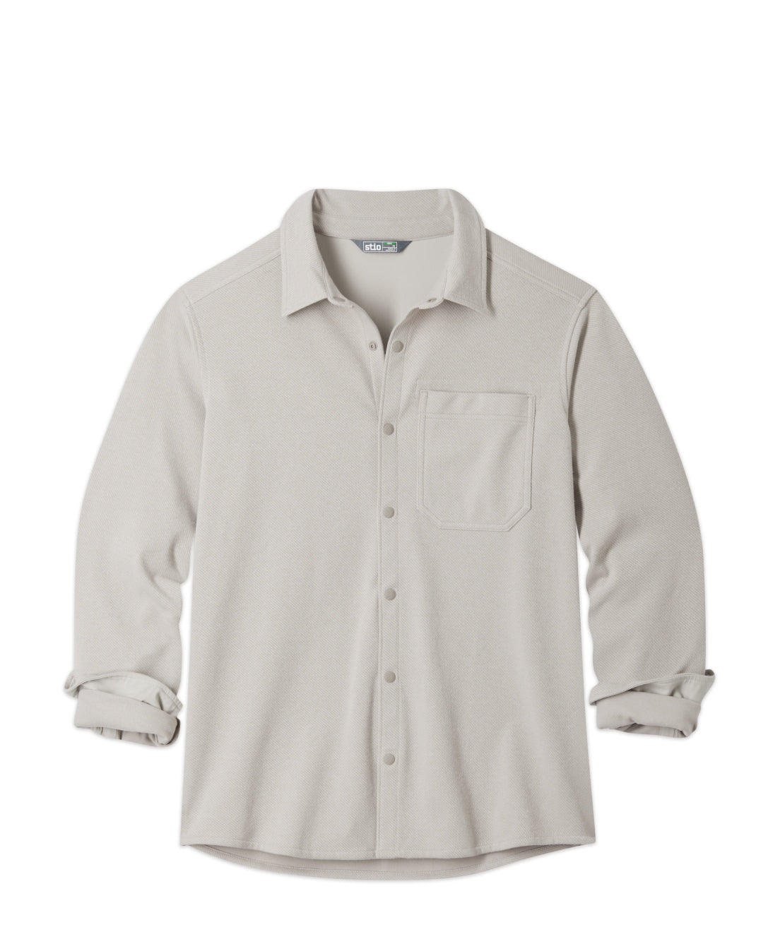 Stio Men's Notion Stretch Knit Shirt, Size Large in Mountain Shadow Stio Men's Notion Stretch Knit Shirt, Size Large in Mountain Shadow