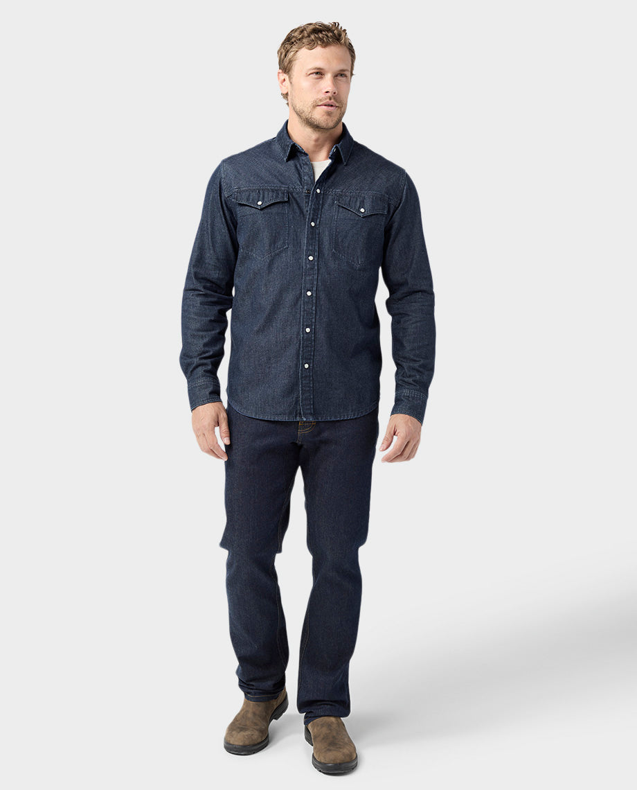 Men's Slipstone Japanese Denim Shirt