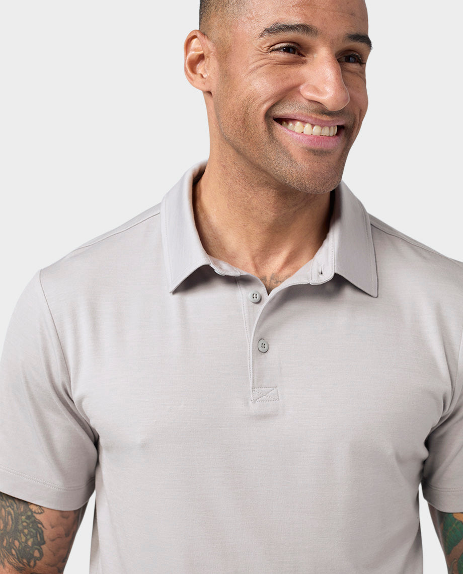 Men's Alpin Lightweight Merino Polo SS