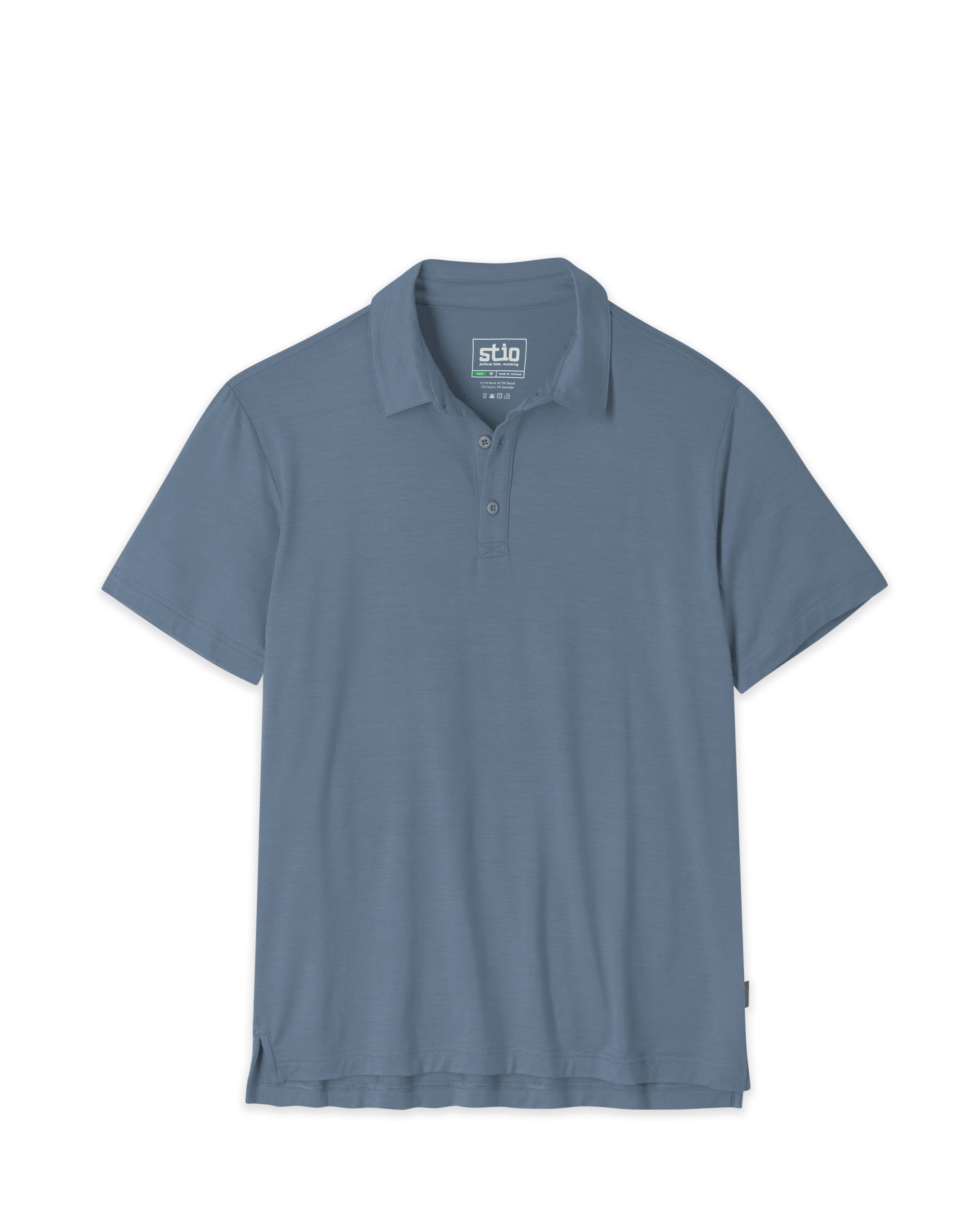 Men's Alpin Lightweight Merino Polo SS