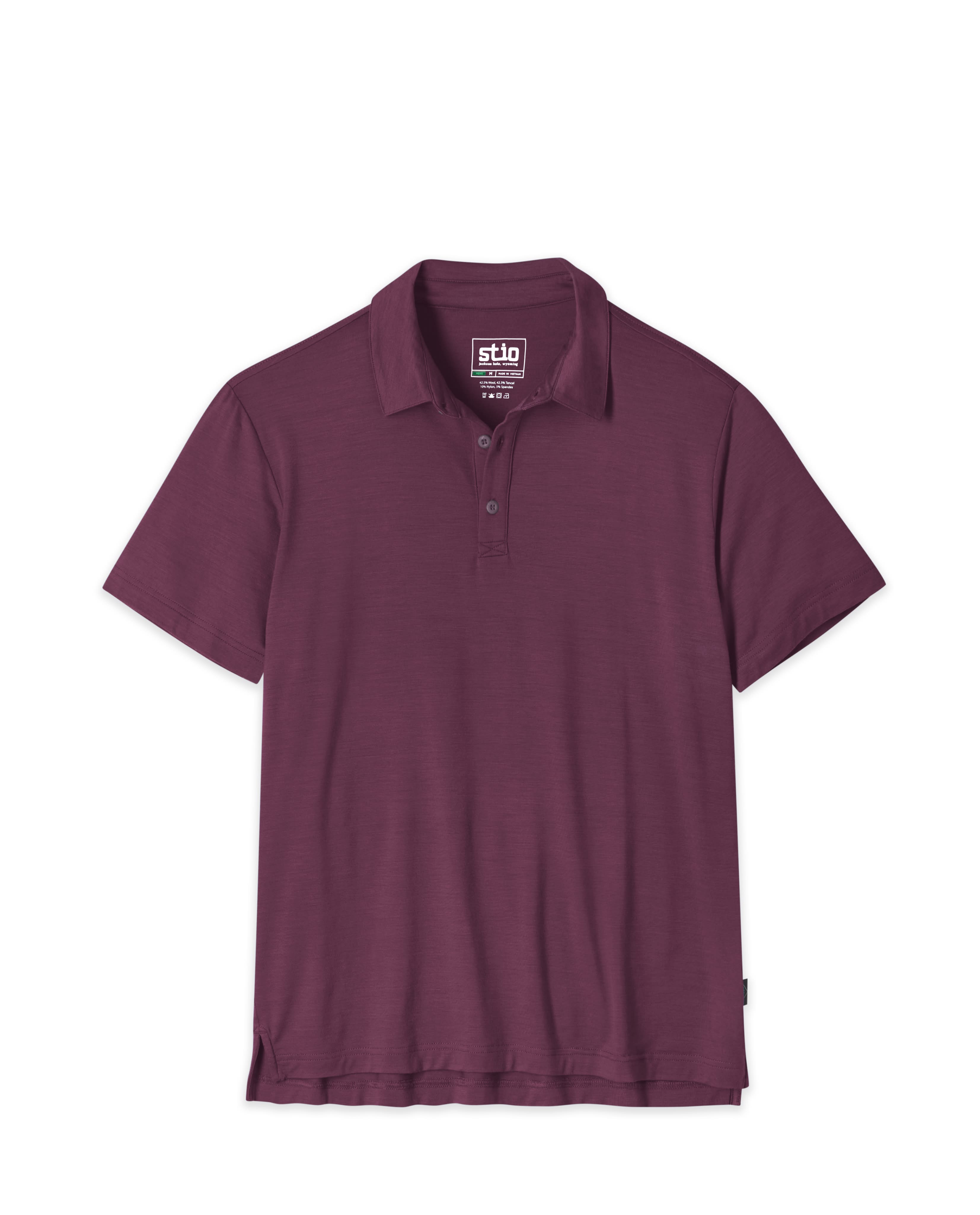 Men's Alpin Lightweight Merino Polo SS