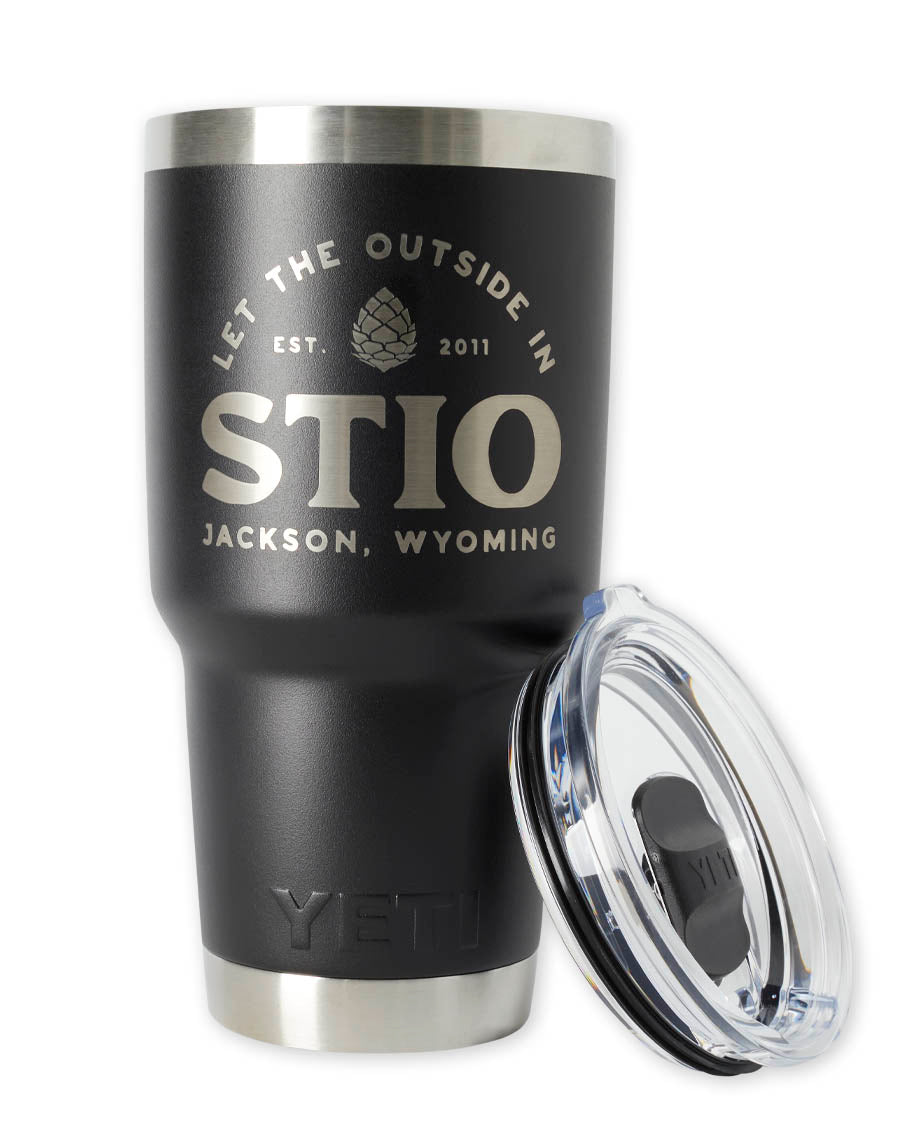 Stio Yeti Rambler 30oz Tumbler, Size One Size in Black
