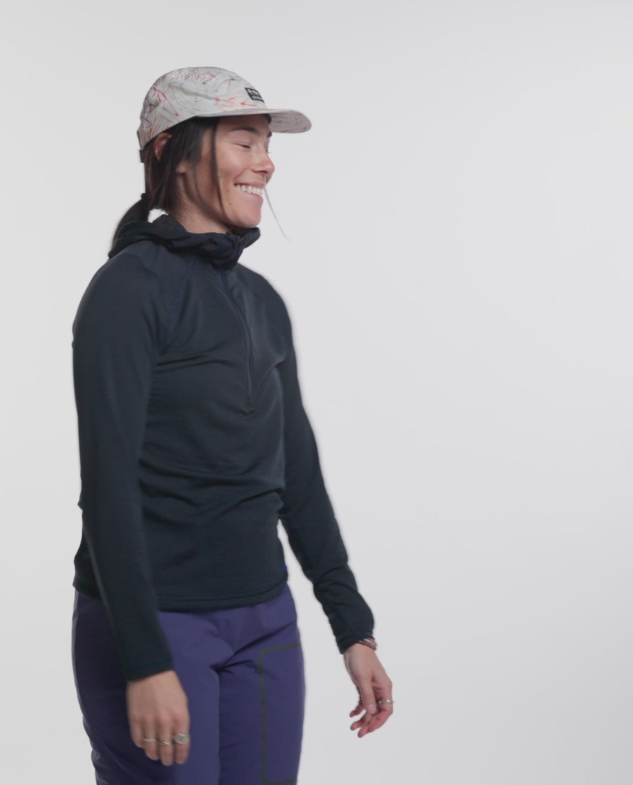 Women's Trax Power Grid Half Zip Hoodie